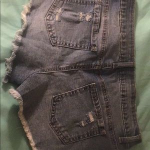 Jean shorts